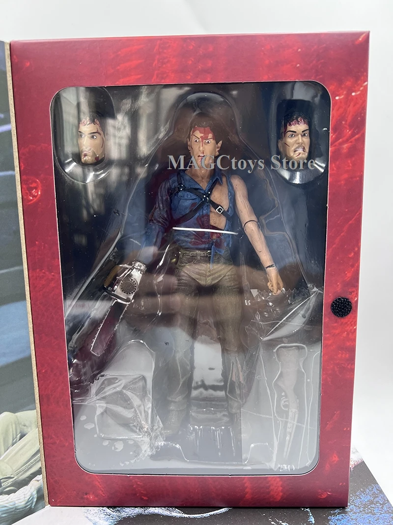 NECA Figure Classic Horror Movie  Evil Dead 2 Dead by Dawn Figure Evil Eligos Action Figure Toy Horror Christmas Halloween Gifts
