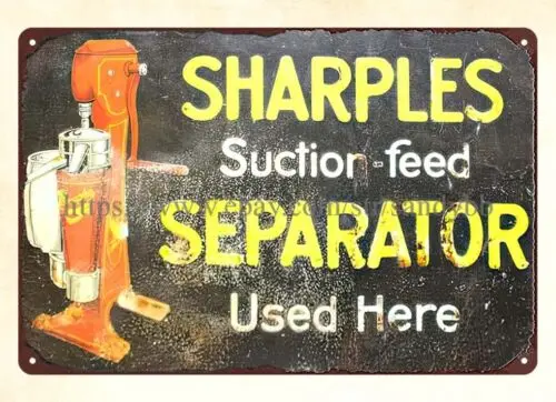 Sharples Cream Separator farming cottage barn metal tin sign wall art