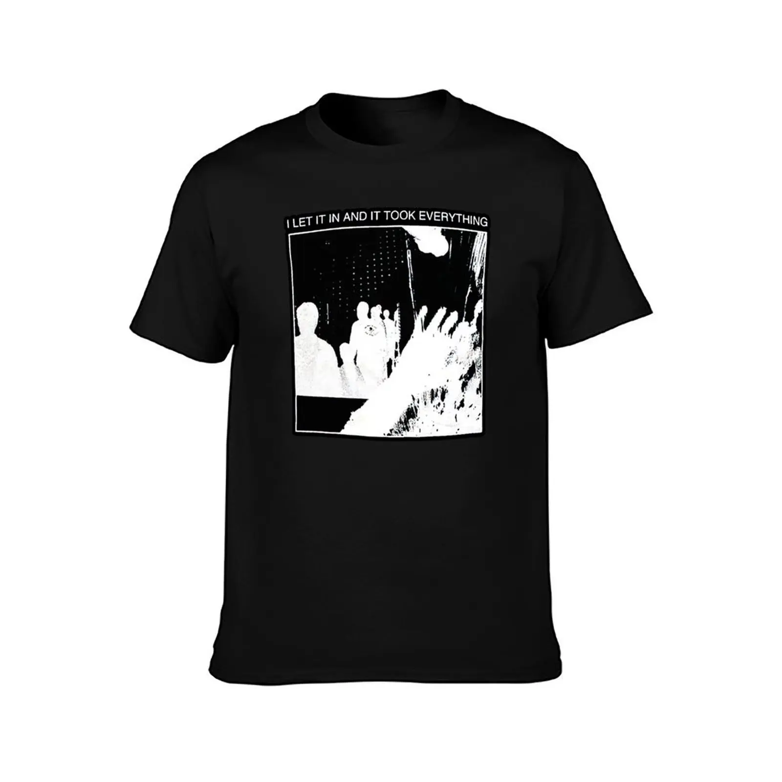 white shadow people T-Shirt anime t shirts for man T-Shirt