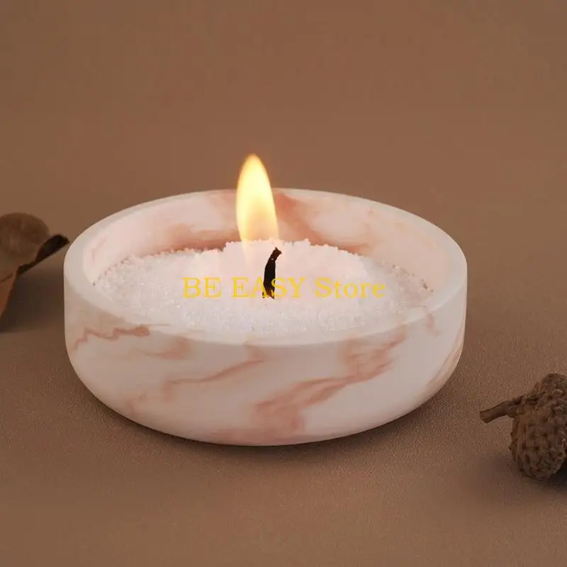 

E28F Handmade Flowerpots Silicone Molds Irregular Bowl Cup Molds Plaster Molds Epoxy Resin Molds for Candle Holder