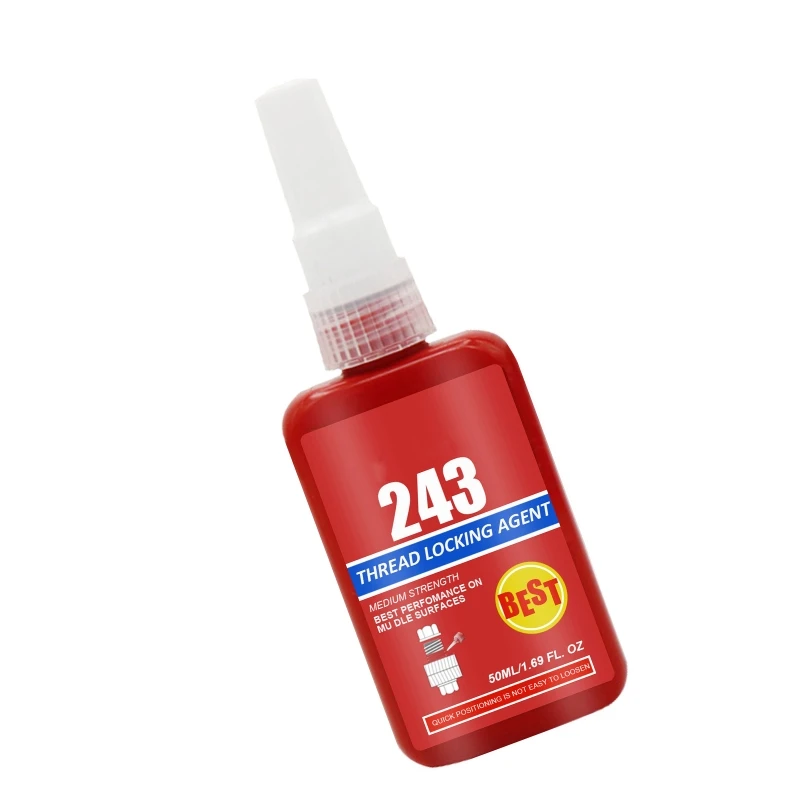 Thread Locking Agent Temperature Resistant High Strength Adhesive Sealant for Pipe Thread, 50ml/Bottle H7EC