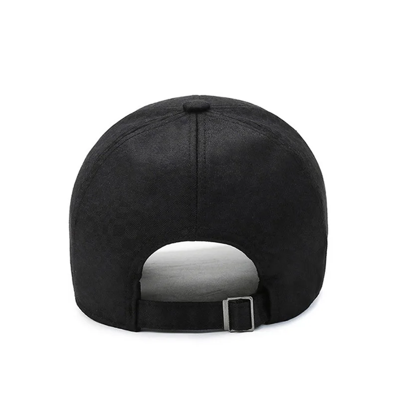 Winter Warm Men Fashion Baseball Cap Wild Sunshade Sun Hat Cotton Warm Hats Male Bone Mens Adjustable Fitted Thicker Cap