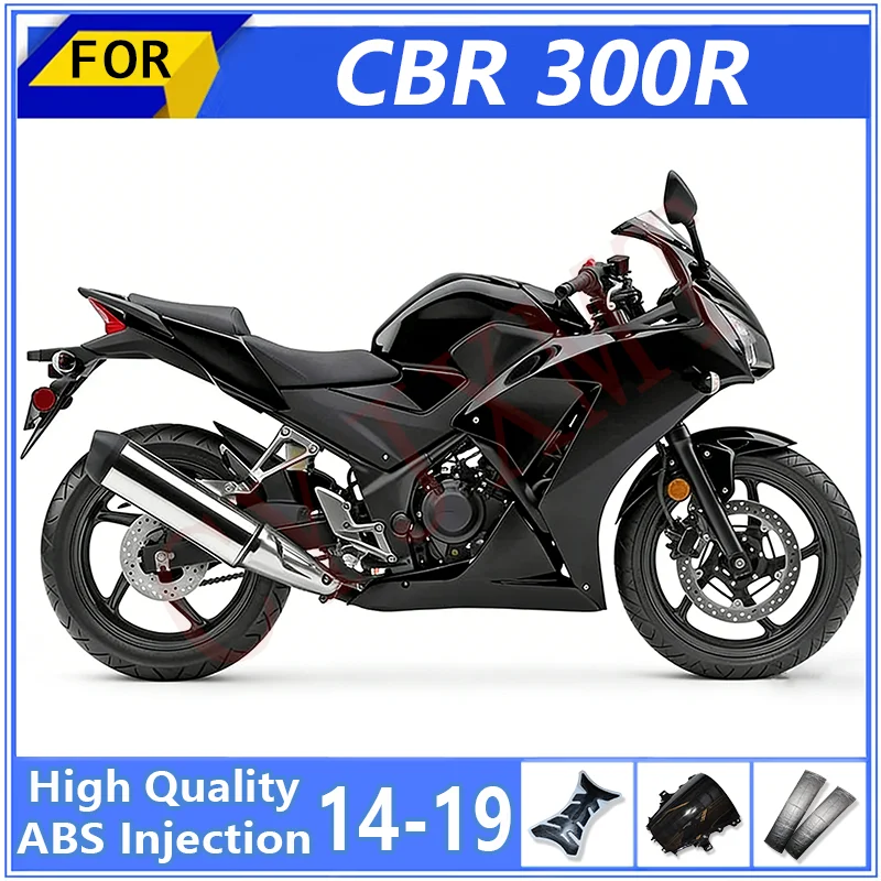 New Motorcycles Fairing Kit for Honda CBR300R CBR300 2014-2019 Spoiler Fairings Accessories CBR 300 300R 14-19 Bodyframe Housing