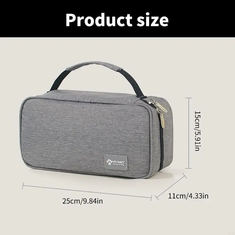 A5YC حقيبة تبريد حليب الرضاعة متعددة الوظائف حقيبة تخزين حليب الأم مع عبوات ثلج للنساء العاملات والأمهات