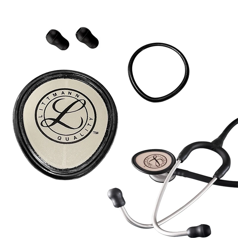 

Medical Stethoscope Spare Parts Replacement Accessories Tunable Diaphragm Rim Assembly Kit 40020 for Littmann Lightweight II A3