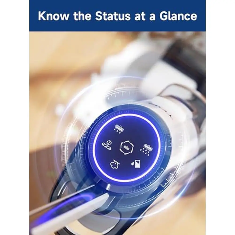 مجموعة ممسحة كهربائية iVapor S5 3 في 1، أرضيات صلبة، تنظيف عميق، أوضاع متعددة، ملحقات التنظيف الذاتي