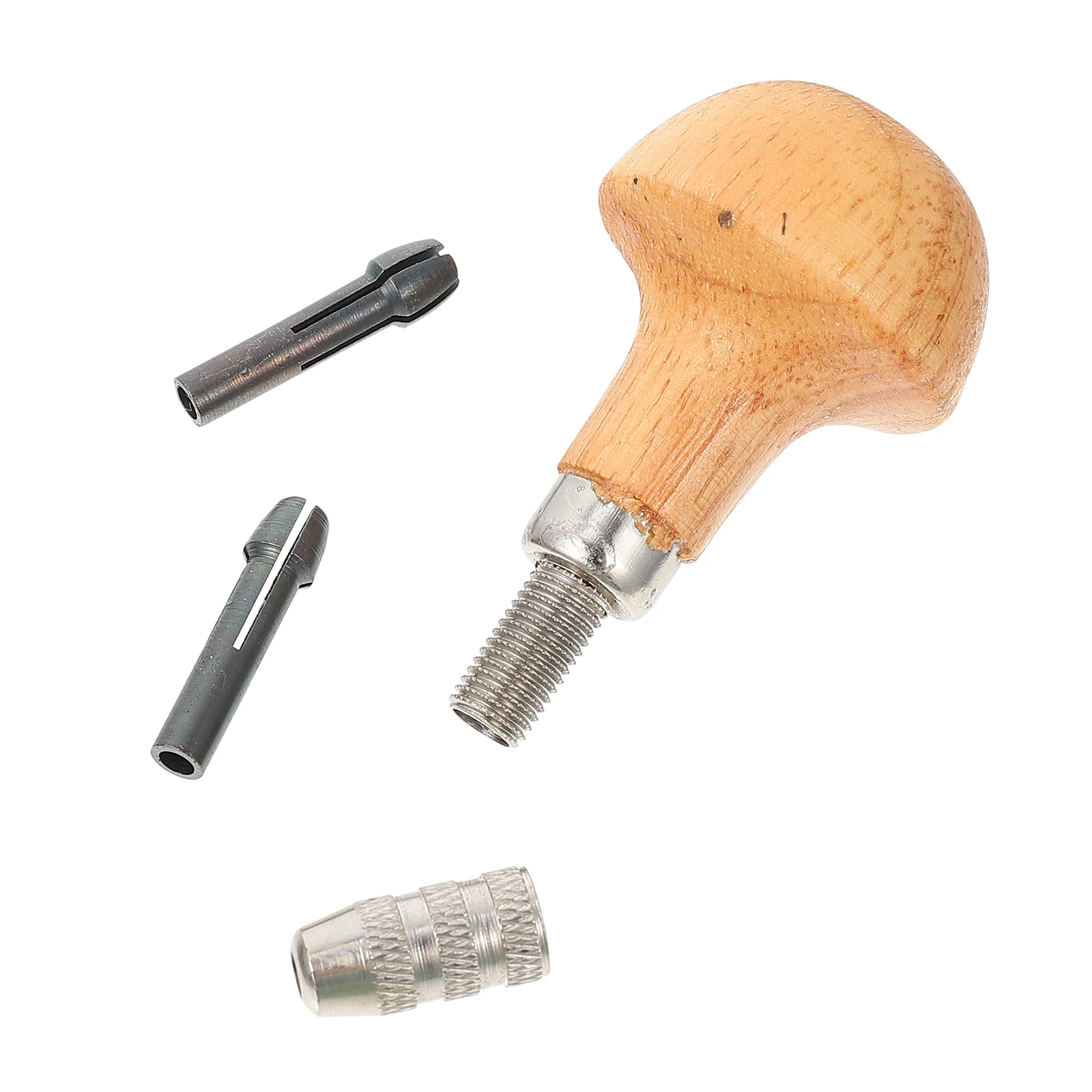 

3 Sets Pin Vise Mosaic Tool Bead Drill Adjustable Wood H Chuck Jewelry Repair Watchmaking Steel Wooden Small Vice Carving DIY