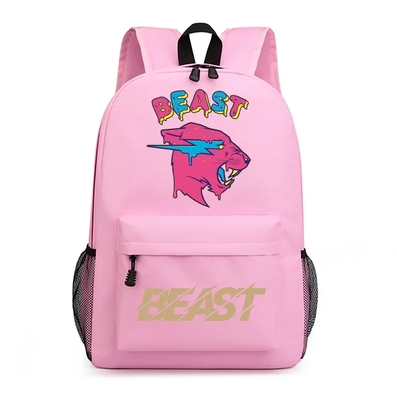 Zaino da uomo ultraleggero e super-fire Mr Beast Harajuku high school student student schoolbag