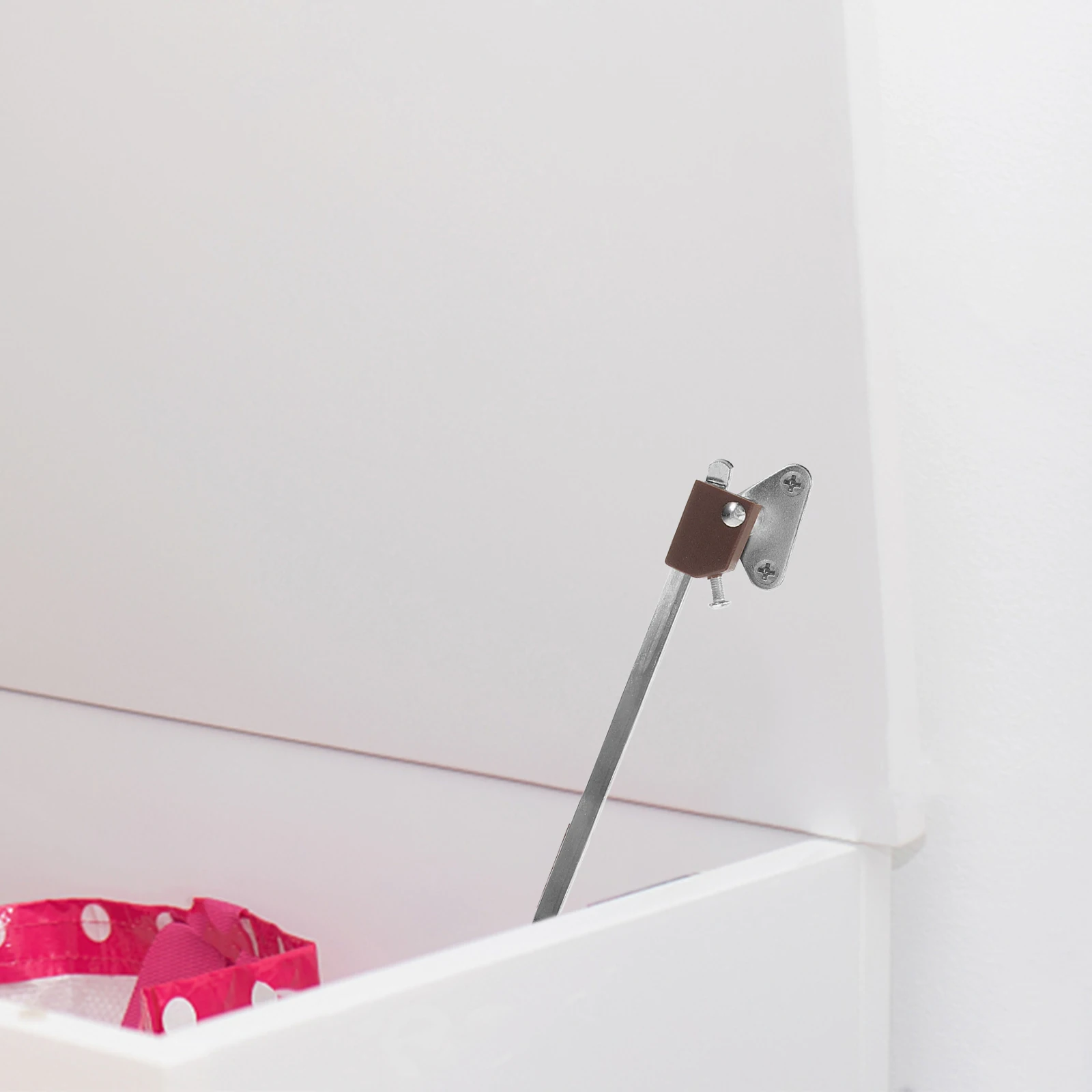 

2pcs Tension Gas Rod Hinges Brown Cabinet Lift Folding Iron Supports Durable Reliable Furniture Hardware Accessories