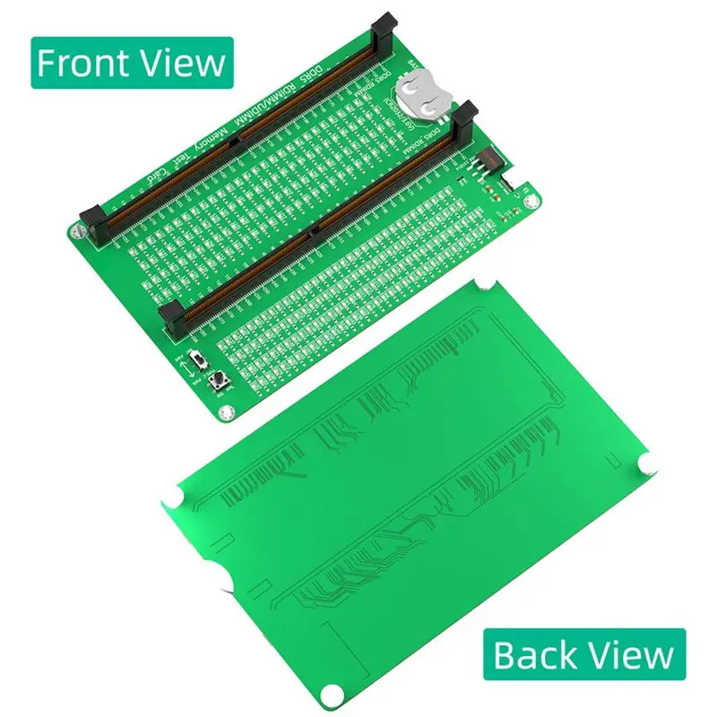 Superior Memory Tester High Quality DDR5 RDIMM/UDIMM DDR5 Memory Test Card With LED Indicators For Desktop Computer