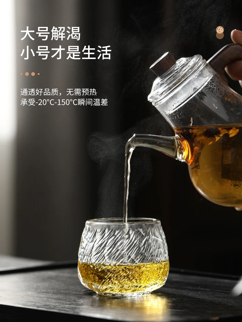 Japanese Style Cup Single Hospitality Longjing Small Teacup High-End Personal Special Glass