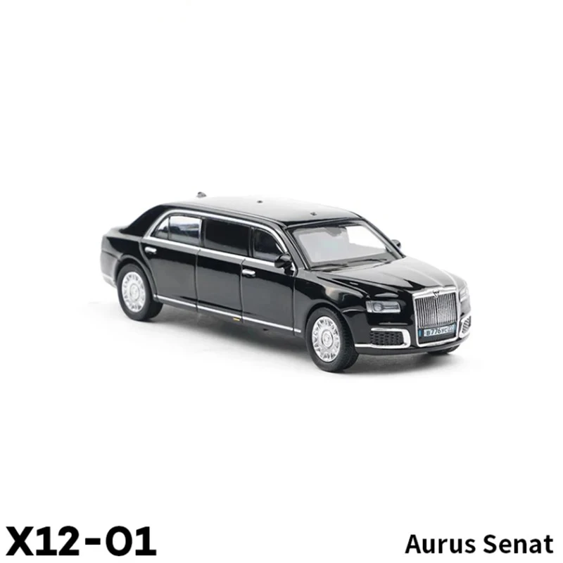 XCARTOYS 1:64 Scale Aurus Senat-Russia Presidential State Car Alloy Model Ornament Toy Gift