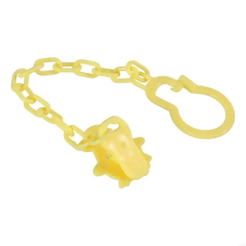 

1pc Baby Infant kids Dummy Pacifier Soother Chain Clips Holder Toddler Toy L8RB