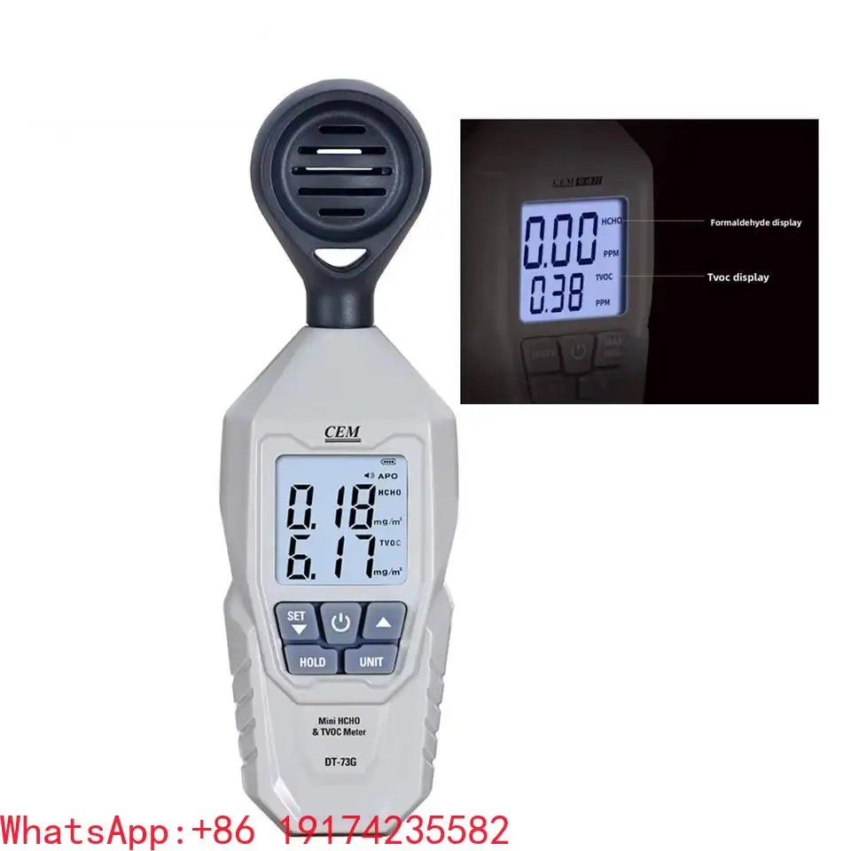 Digital High-Precision  Air Quality Tester With Formaldehyde Detection For Indoor Use