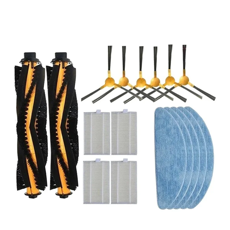 

Запчасти для робота-пылесоса C30B E30 XR500, основная боковая щетка, тряпичная швабра, фильтр НЕРА