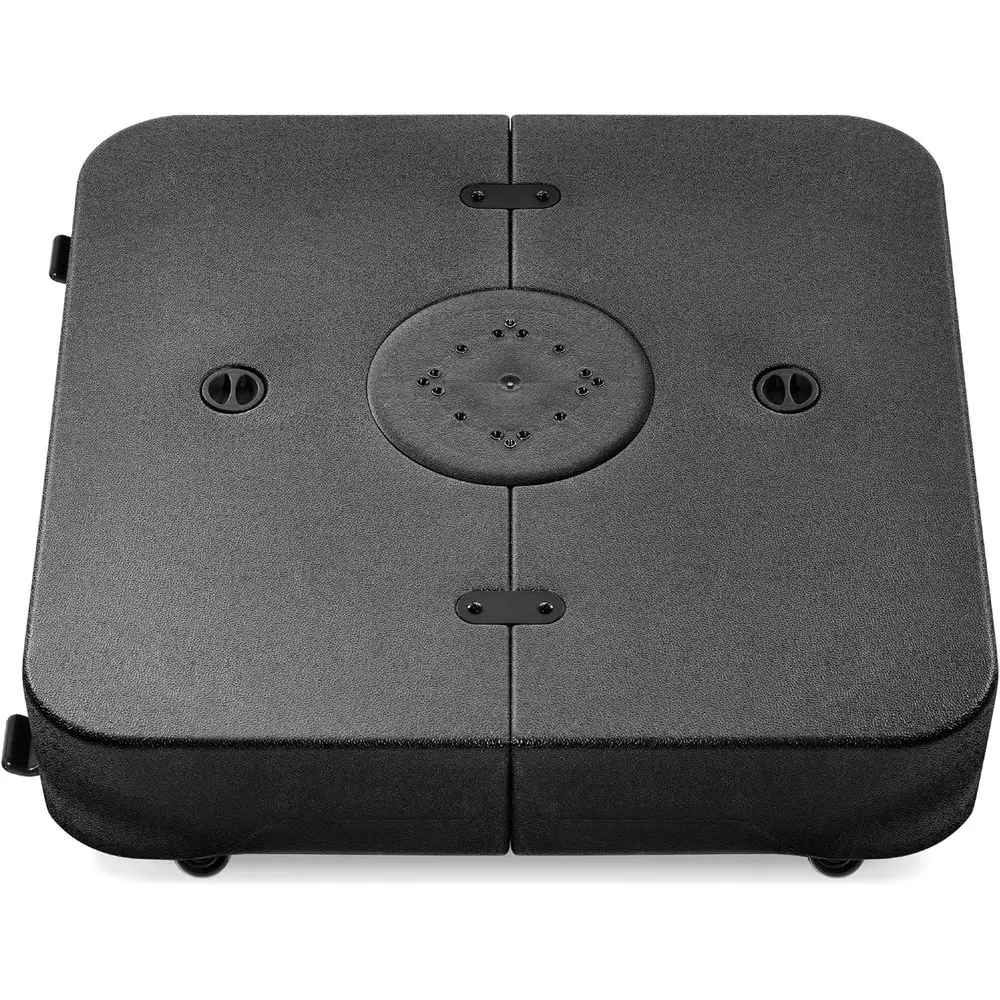 

Heavy-Duty 330lb Outdoor Cantilever Patio Umbrella Base with Portable Stand and Locking Wheels