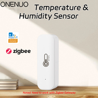 Ewelink ZigBee Smart Temperature Humidity Sensor Battery Powered APP Control Thermometer Hygrometer Controller For Alexa Google