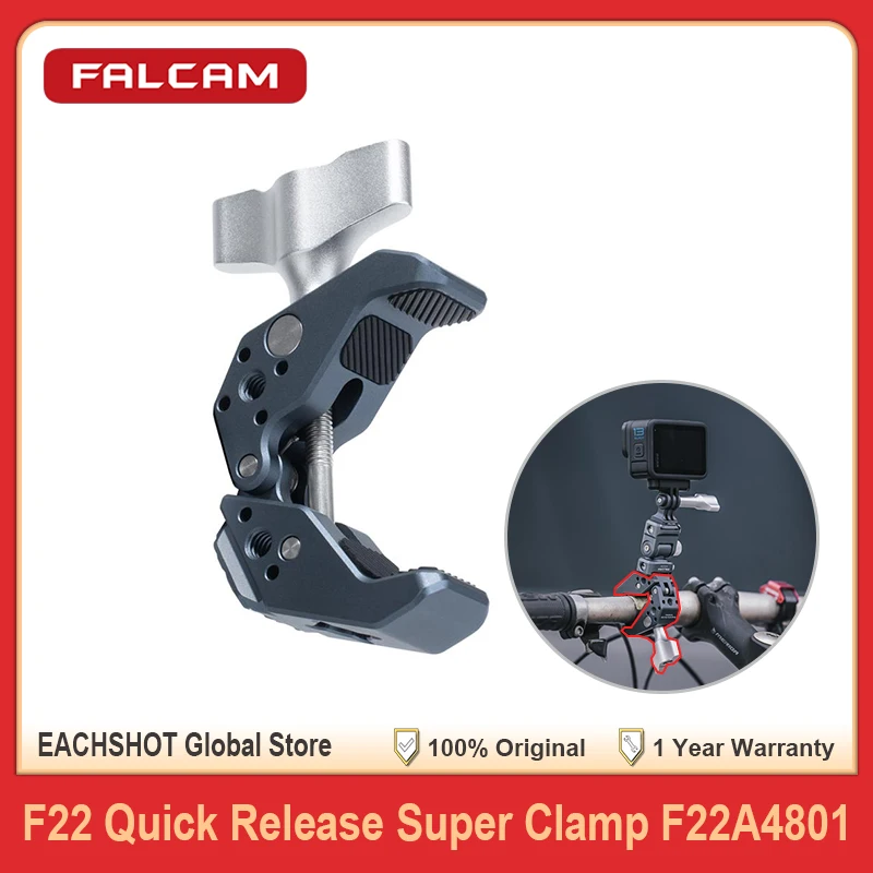 مشبك سريع الفك من FALCAM F22 مع واجهة متنوعة لتوسيع حامل التصوير لشاشة الكاميرا