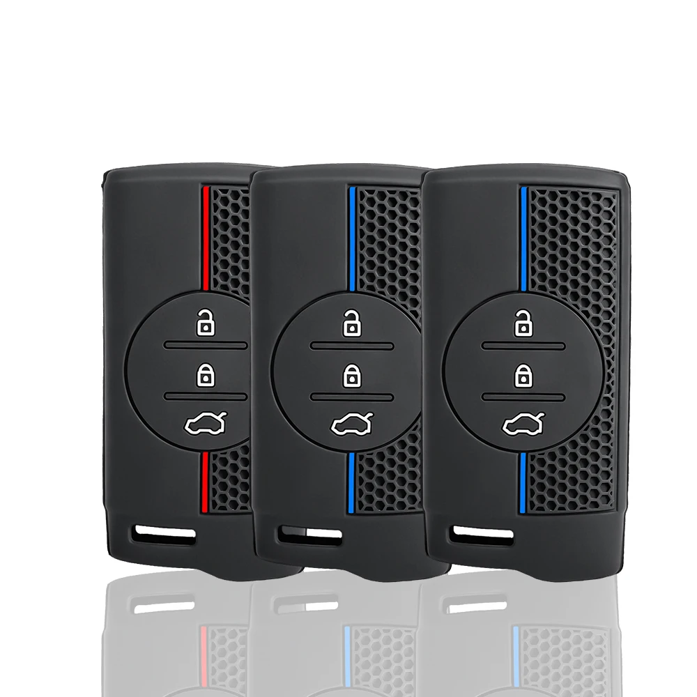 Car Key Case Cover For Chery Tiggo 7 Pro 8 Pro Exeed Tiggo 2 3x Arrizo 5 Pro Gx 5x EQ7 Auto Shell Fob Holder Accessories