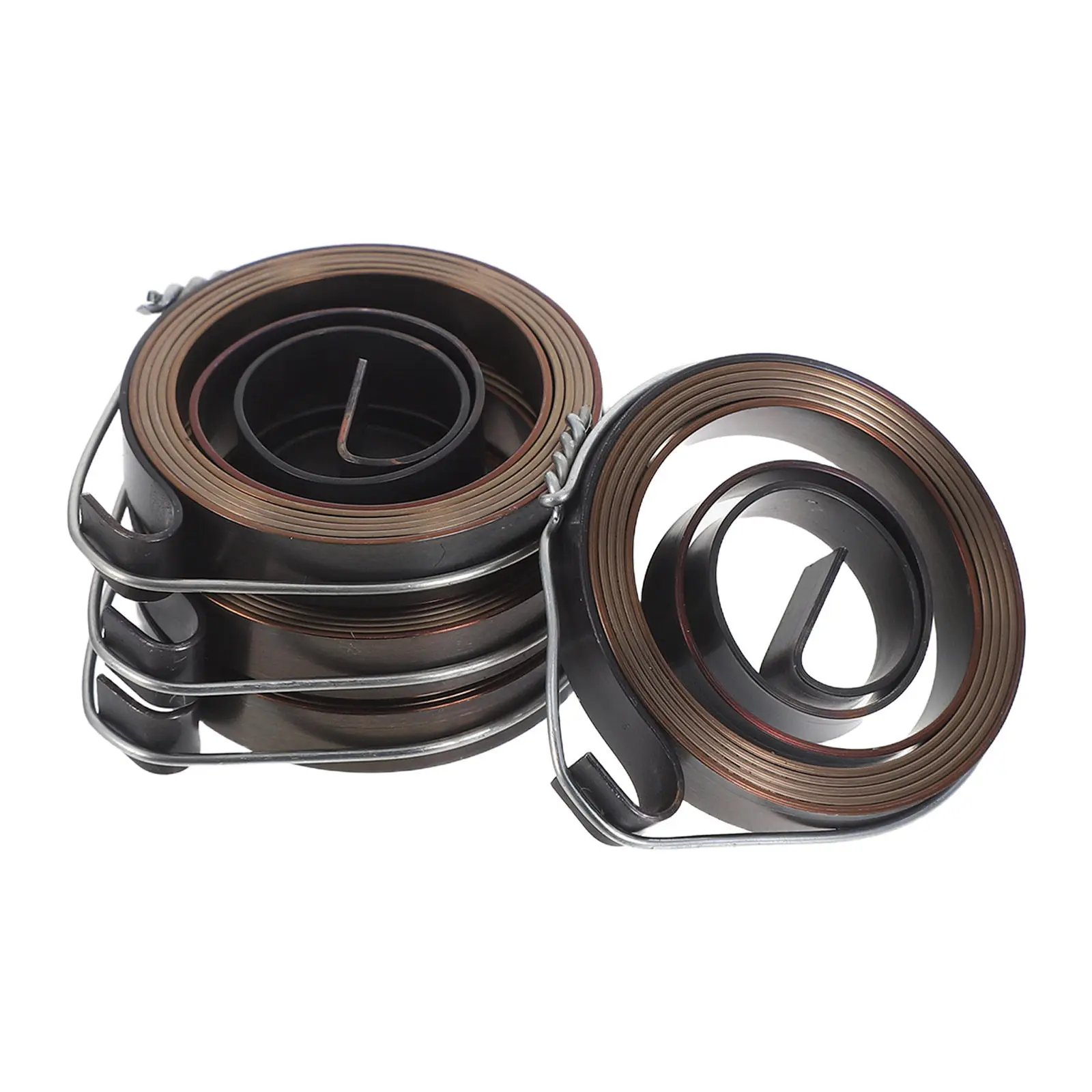 4pcs Press Return Spring Steel Coil Replacement For Bench Drill Repair Quill Feed Coil Spring Drill Press Accessories Tool