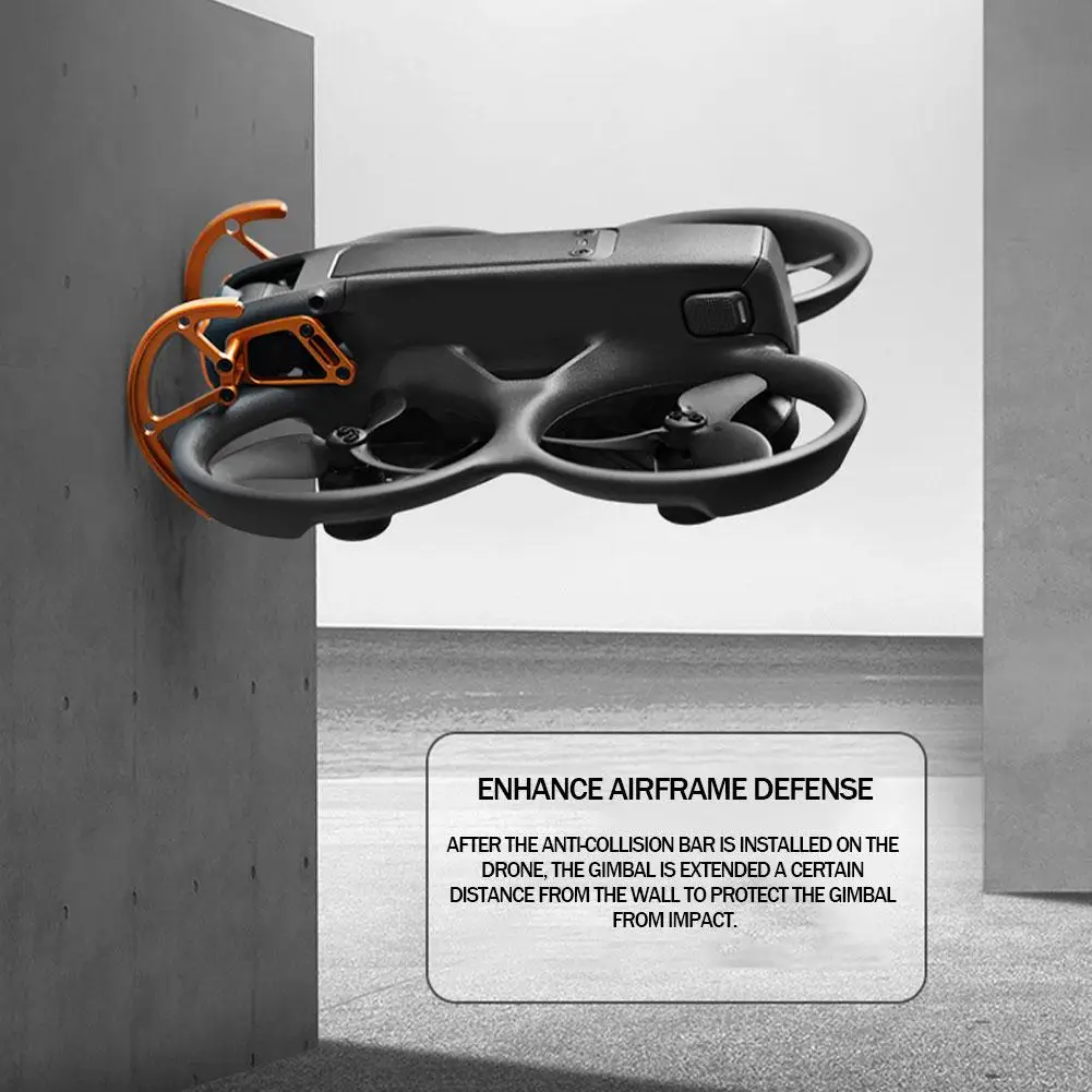 Protection anti-collision pour machine à croiser d'avion, objectif de caméra aérienne, DJI Avata2, le plus récent