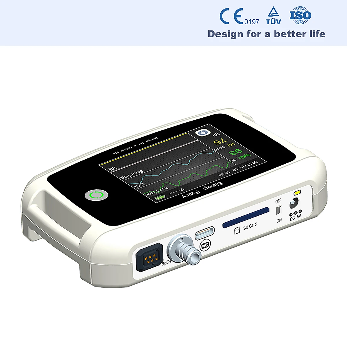 polysomnography device sleep fairy Home use sleep test device