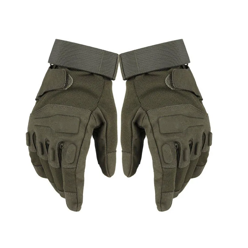 Tactical hunting combat shooting gloves, men\'s anti slip all finger gloves, work equipment, outdoor hunting safety gloves