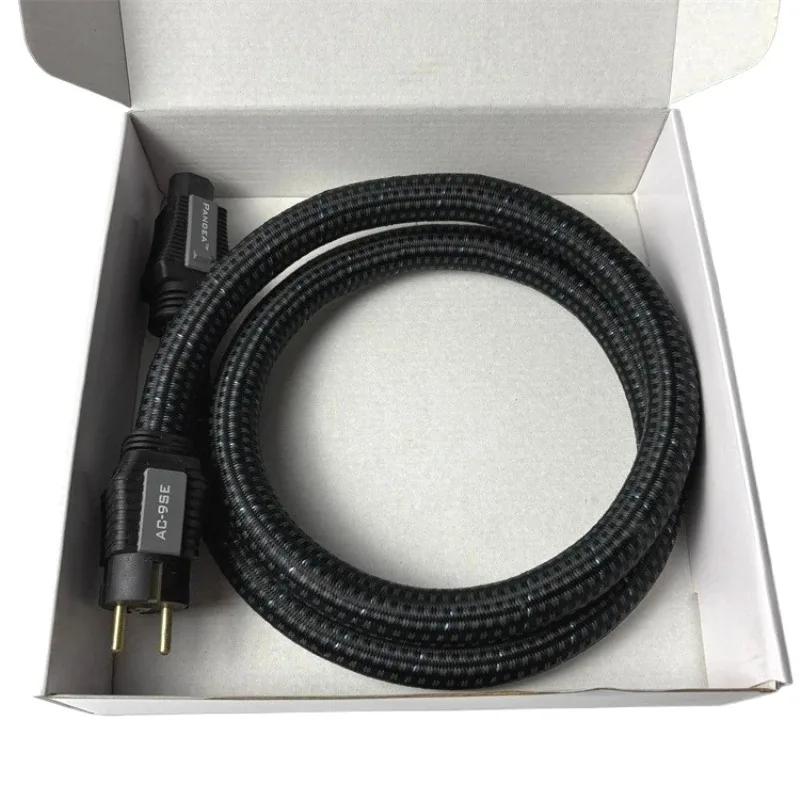 Hi-end PS AC-9SE C13 AC Power Cable Purity Copper HiFi Audio Power Cord US & US Plug with Box