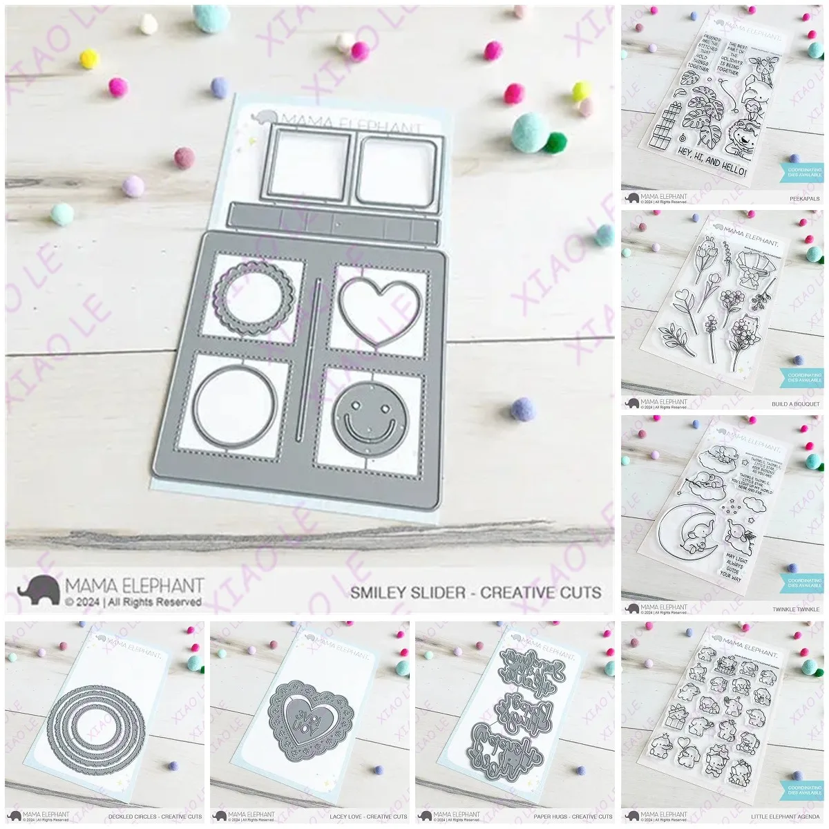 Dia dos namorados construir um buquê nova chegada selos claros ou conjuntos de corte de metal para diy artesanato fazendo cartão scrapbook