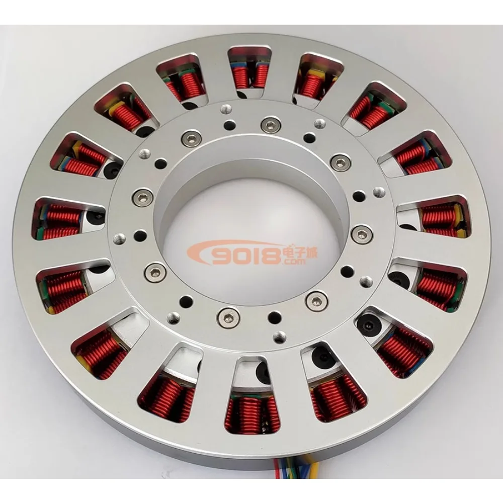 14810 hollow shaft 5Nm ultra-low speed disc type DC brushless motor flat thin motor