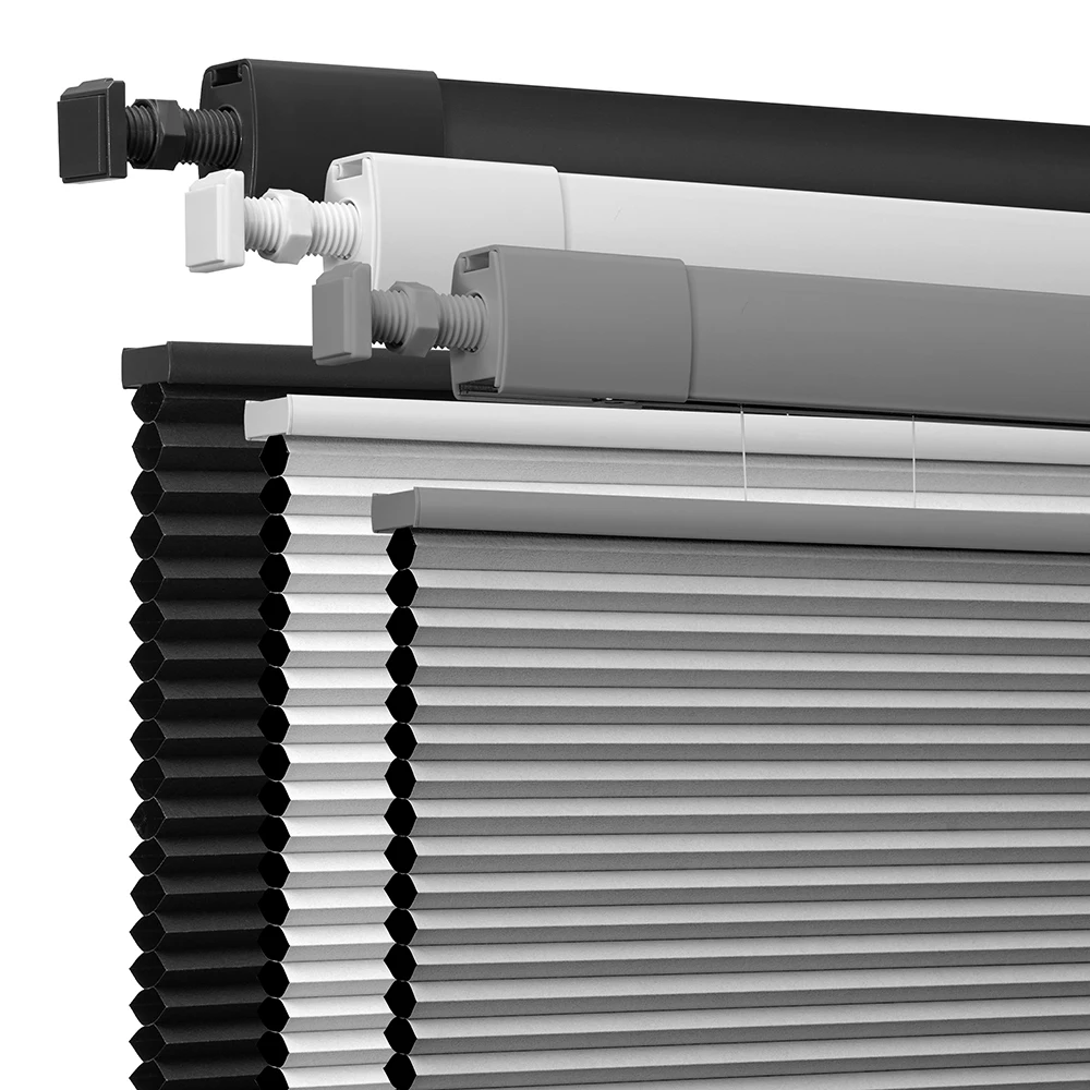 Pocageum Custom Size Color Cordless Magnetic Top Down Bottom Up Blackout Cellular Shades Thermal Honeycomb Blinds for Bedroom