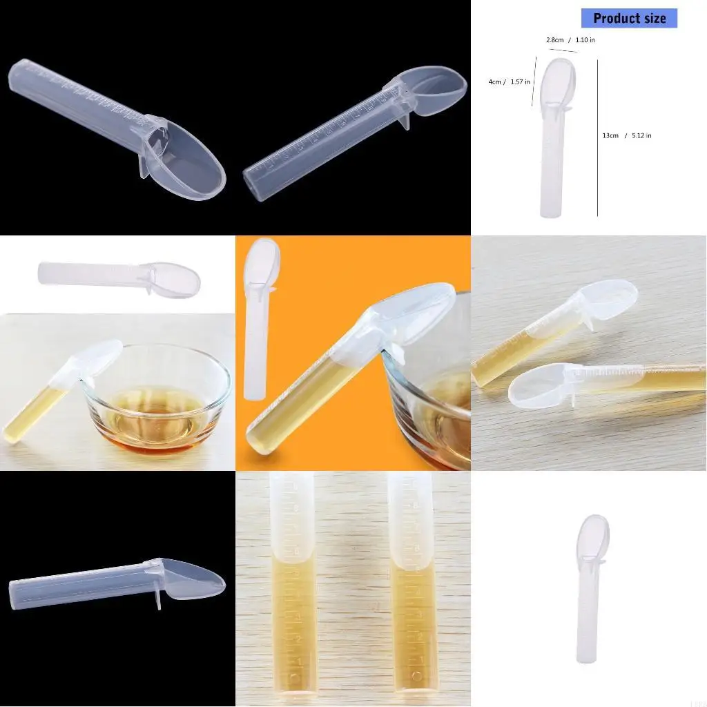 

Dropper Spoon With Scale Feeder Dropper Dispenser L8RB