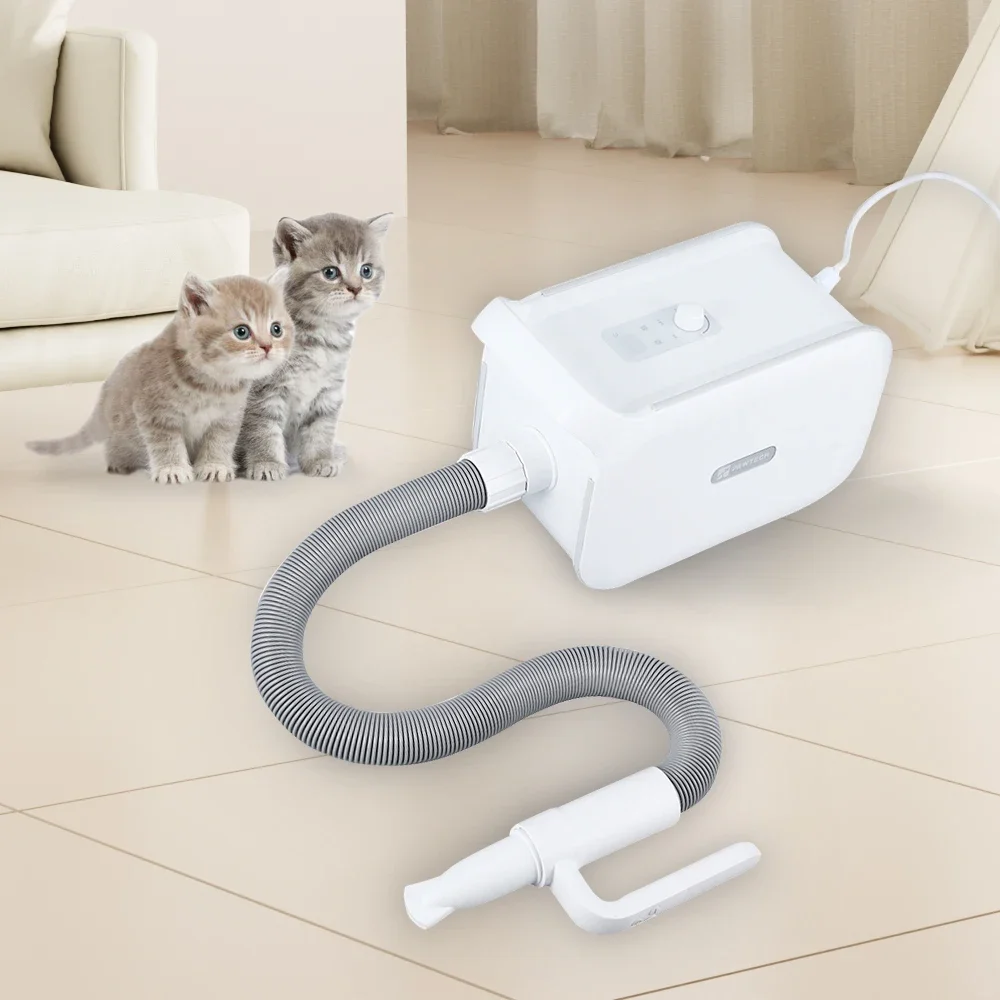 

z Unique Hose Pet Dryer Grooming Dog Blower Touchscreen With 3 Different Nozzles
