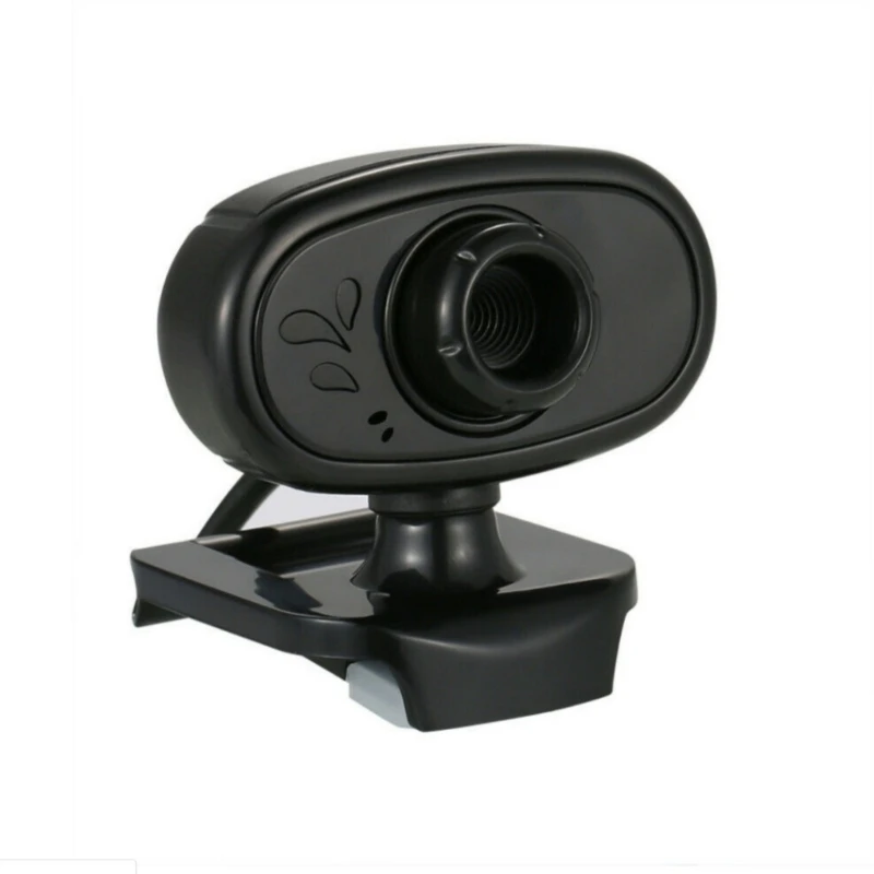 H37E USB Webcam with Fixed Concentrate USB Computer Camera Laptop Desktop Camera Easy Setups Webcam for Conferencing & Live