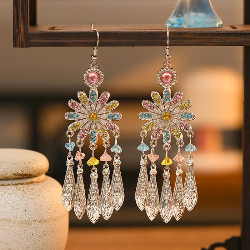 Vintage Earrings for Women: Bohemian-Style Earrings—Delicate and Versatile Perfect for Travel and an Excellent Gift for Friends