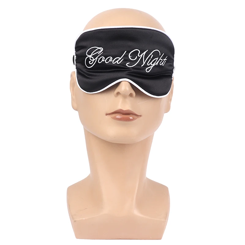 Sleeping Blindfold Eye Masks Blackout Eye Cover Washable Adjustable Eyepatch