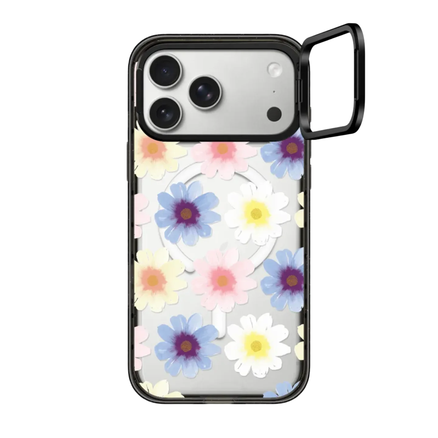 

6012633 Mirror / Acrylic Camera Ring Stand Magnetic Case: Compatible with iPhone 17 16 15 14 13 12 Pro Max 17 Air