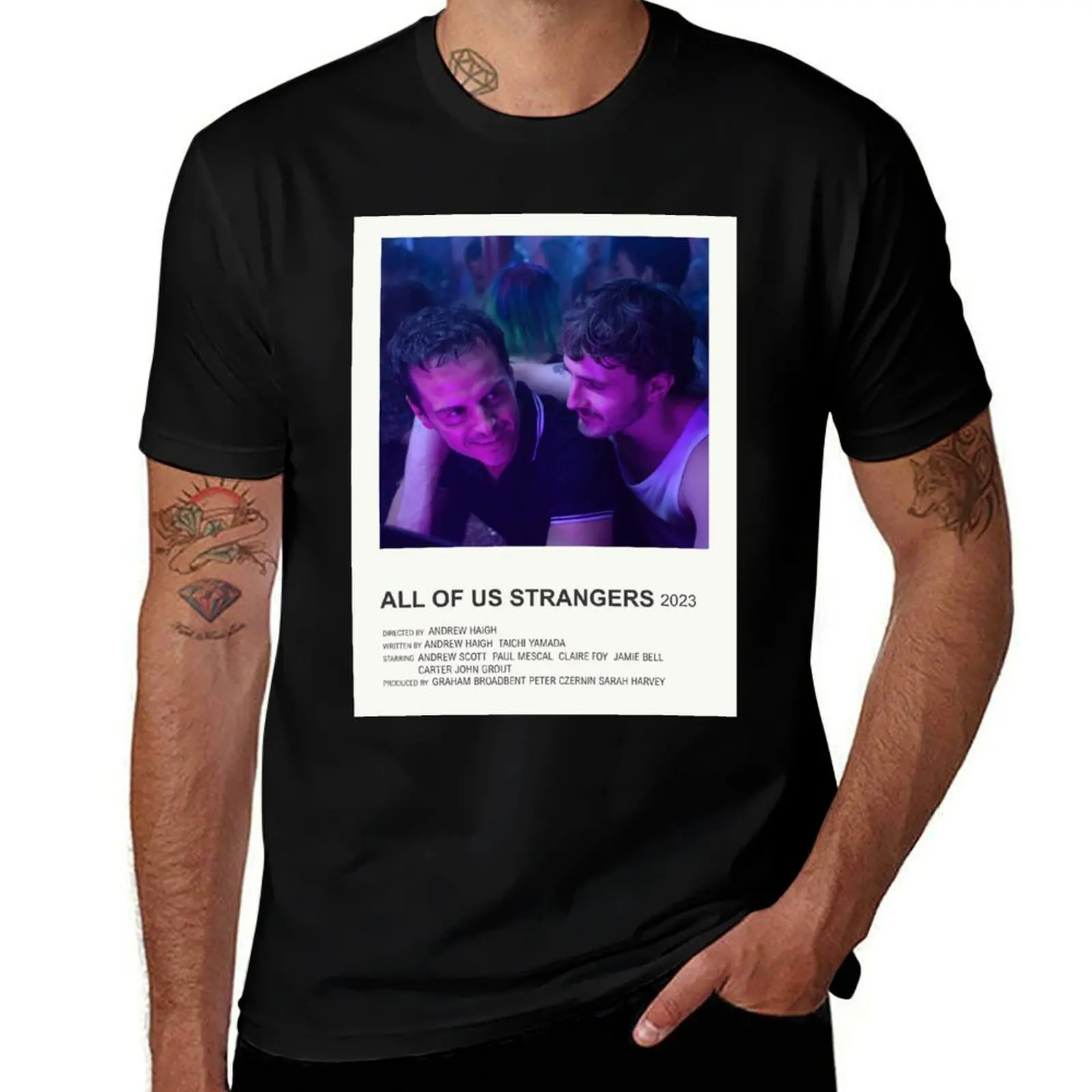 

All of Us Strangers Poster T-Shirt t shirt custom print man graphic t shirt funny t shirts man T-Shirt