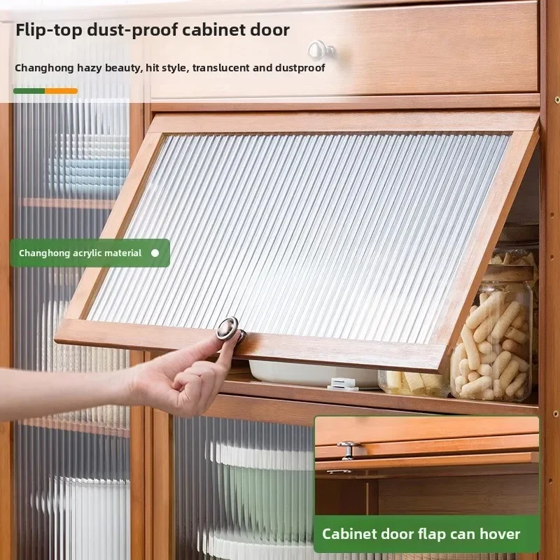 Modern Kitchen Storage Cabinet 5 Tier Spice Rack Organizer for Dining Room Countertop