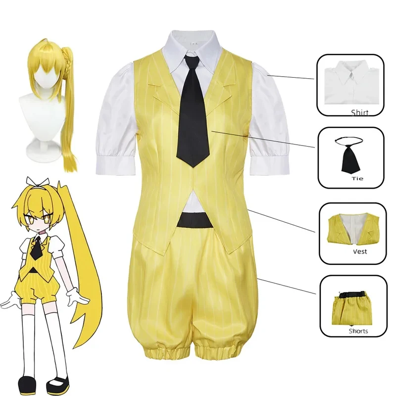 ボーカロイド催眠術師コスプレ衣装ウィッグプロジェクトアイドル歌手秋田ねる-jk制服ロリータスーツハロウィン変装-fg8'。