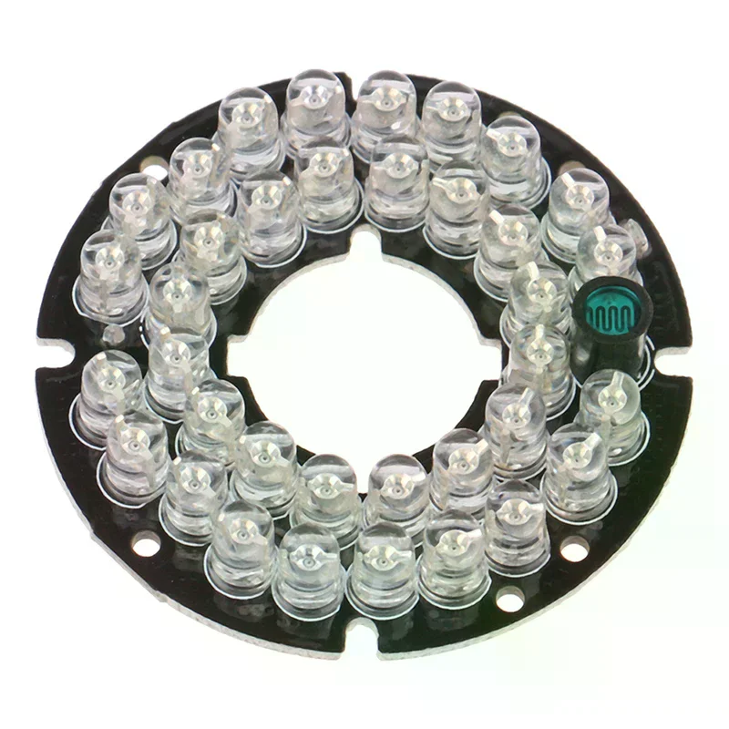 IR 36 LED Light Board Infrared Lamp Board Module for Day Vision Camera Security Camera High Definition IR LED 90 Degrees