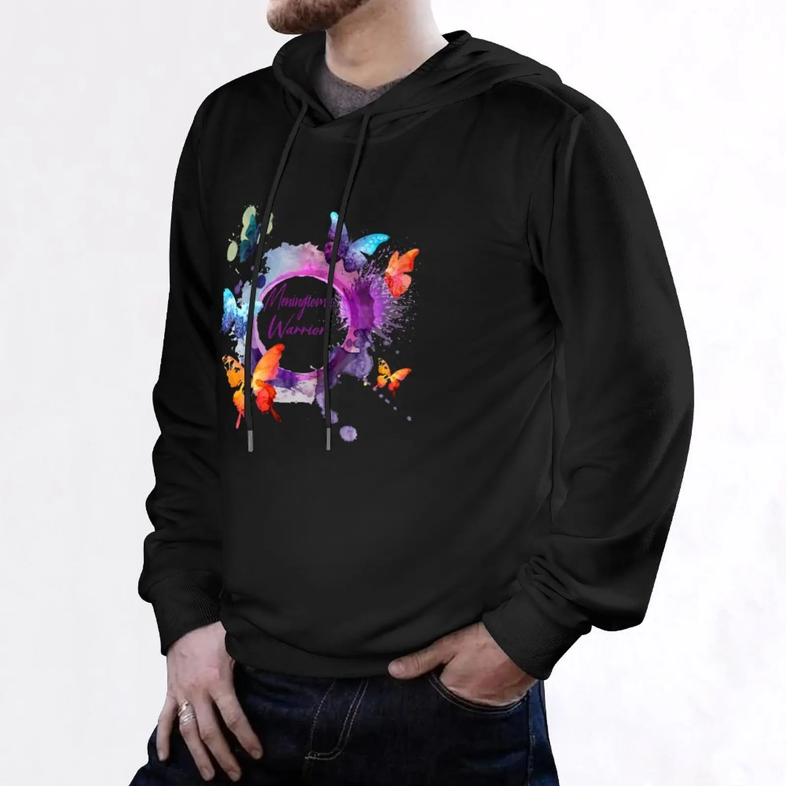 Meningioma Warrior Hoodie ملابس الرسوم المتحركة ملابس الخريف قميص مقنع ملابس الشتاء أنيمي هوديي