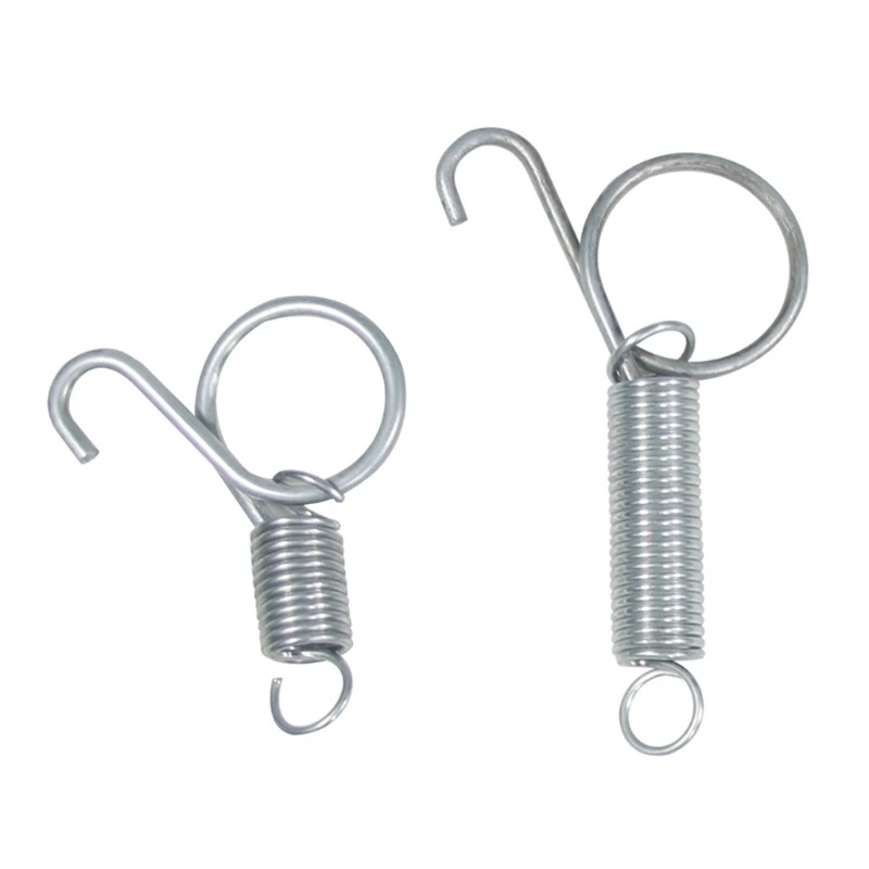 F92B 10pcs Metal Finger Spring สำหรับล็อคกรงประตูสปริงสปริงสำหรับการแก้ไขสัตว์เลี้ยง