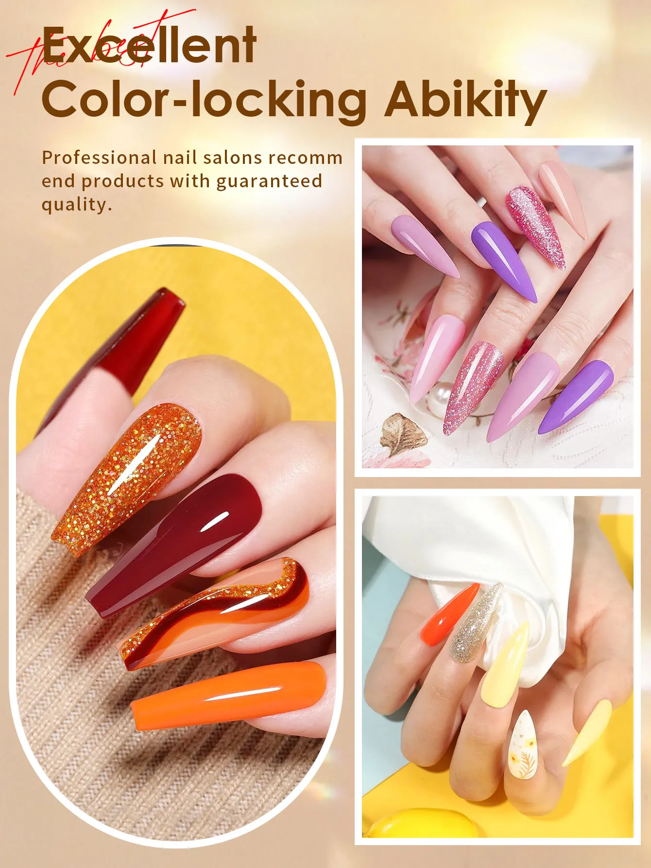 Ensemble de poudre à ongles néon fluorescente vibrante, 48 pièces, adapté aux débutants au bricolage à la maison, créez des décorations éblouissantes pour nail art