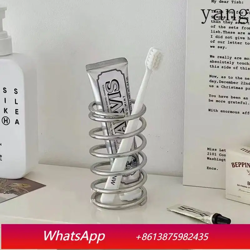 CX Simple Toothbrush Holder Makeup Brush Storage Holder Pen Holder Comb Shelf