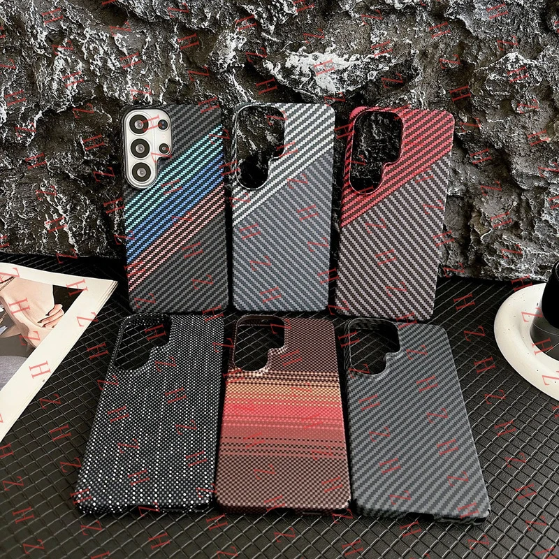 P+ Carbon Fiber Texture For Magsafe Magnetic Case For Samsung Galaxy S26 S25 Ultra