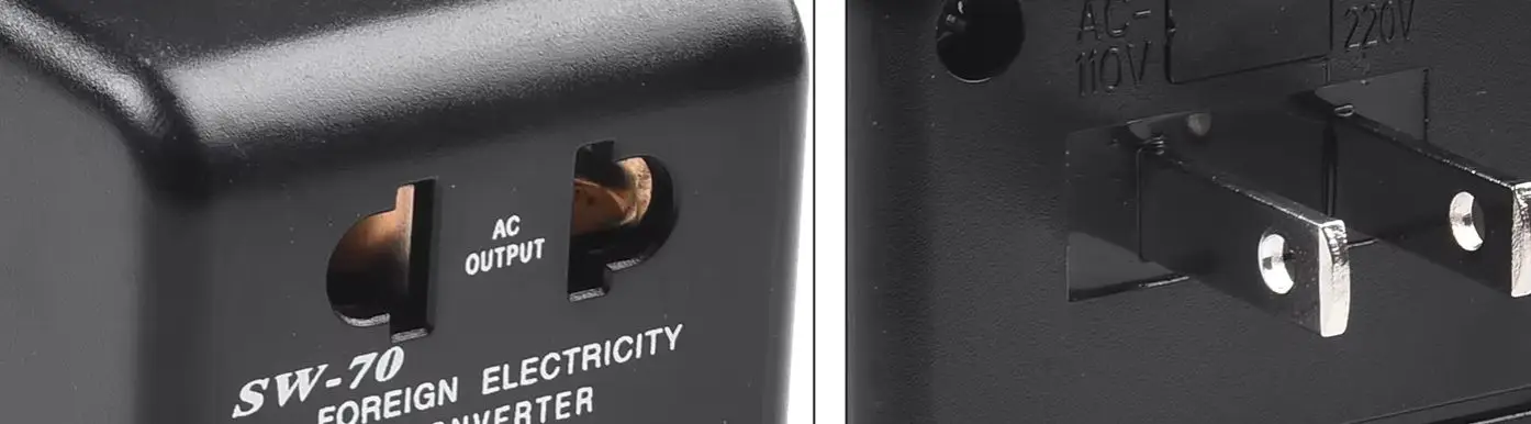 

100W 110V/120V To 220V/240V StepUp&amp Down Voltage Converter Transformer (CN Standard-Plug) Power Converter Voltage Converter