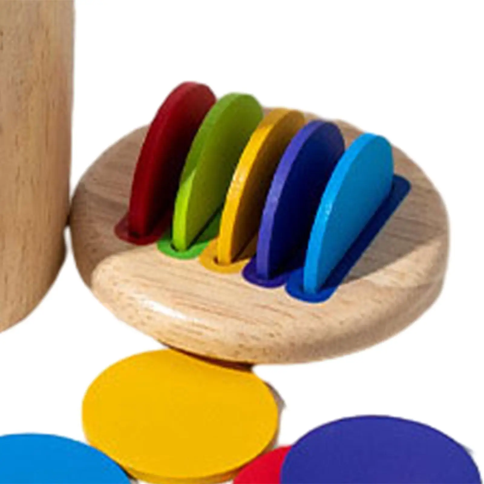 Wooden Color Shape Sorting Box Educational Toy for Toddlers Boys Girls Baby