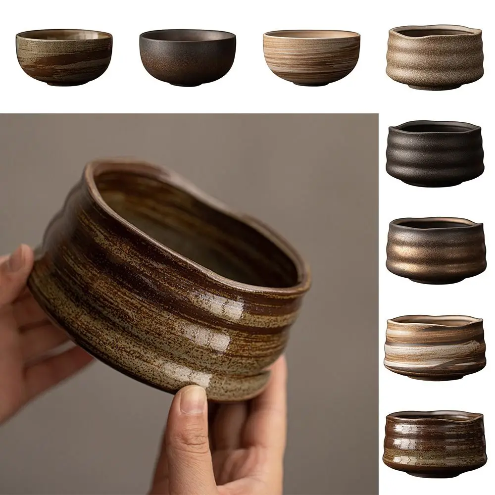 

Ceramic Matcha Bowl Large Capacity High Temperature Resistant Green Tea Maker Cup Smooth Tea-Making Tool for Tea Set Accessories
