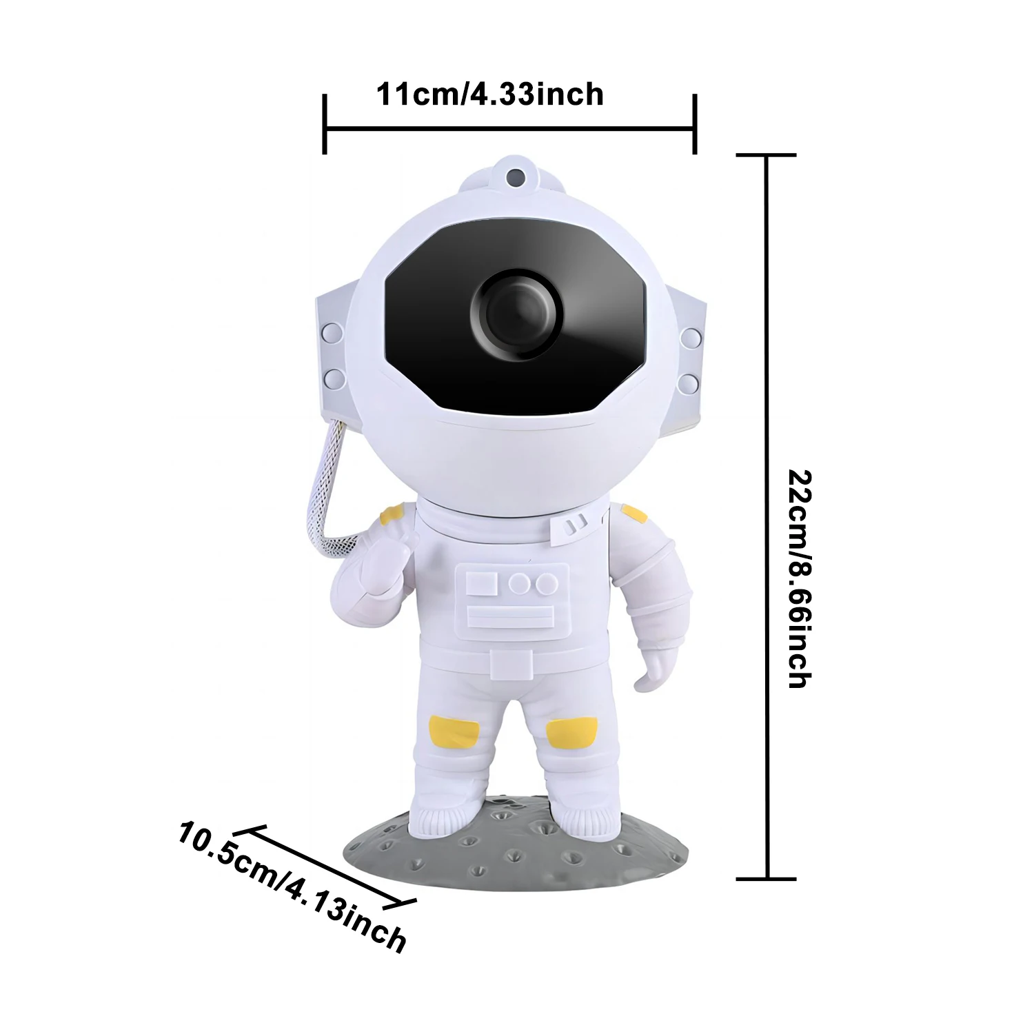 Astronaut Star Projector Galaxy Night Light Nebula Ceiling LED Nursery Projection Nightlights for Bedroom Decor